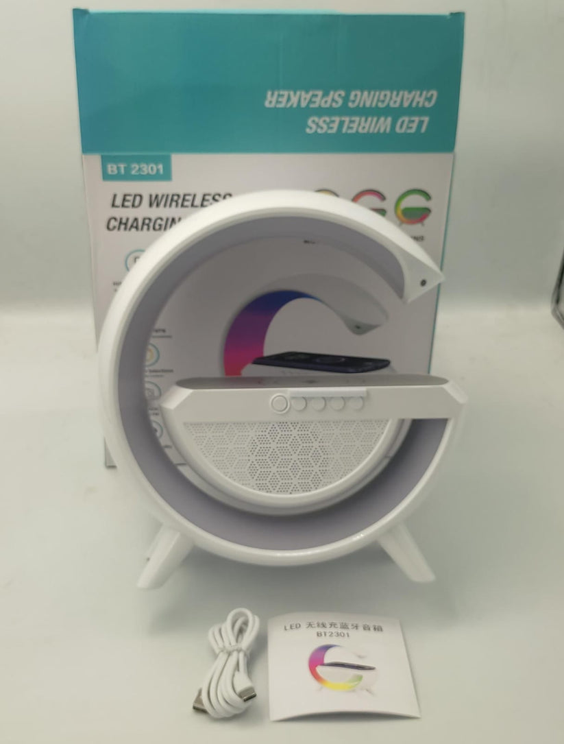 Led Wireless Charger and Speaker