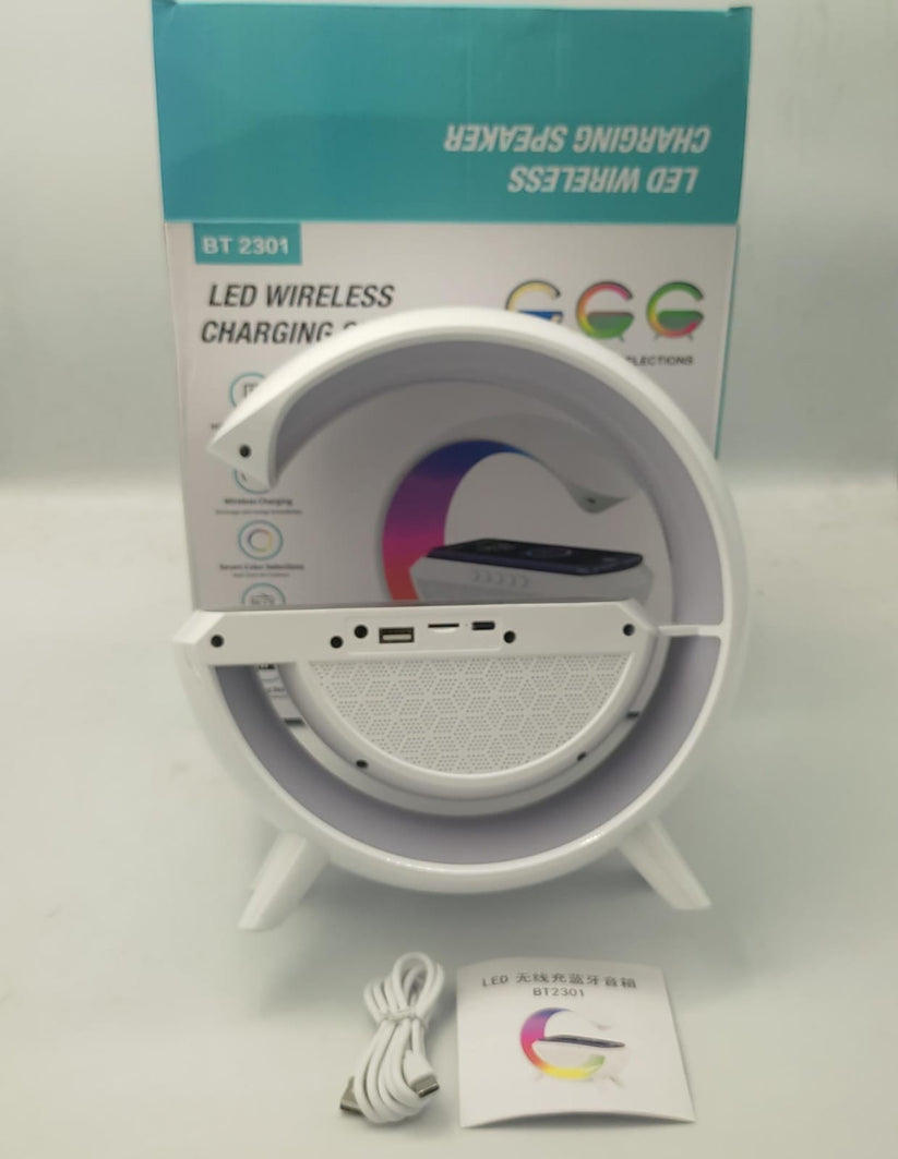 Led Wireless Charger and Speaker